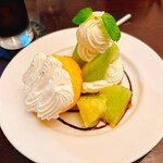 パルファン - メロンのショートケーキ