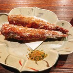 お料理 うち山 - メヒカリ竜田揚げ