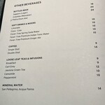 Lolla - ソフトドリンクメニュー