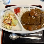 軽食＆喫茶 真木葉 - カツカレー¥950