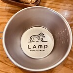 グリドル&ジンギスカン LAMP - 取り皿はシェラカップ