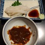 やきや - 「いか刺身」＋「珍味わたあえ」のタレ