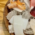 しんのすけ - 造り…赤貝、あおりいか