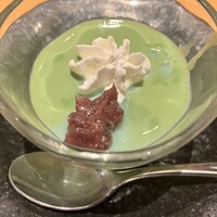 小梅 浦和総本店 - 一口デザートの抹茶プリン