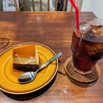 コリナコーヒー - ブラジルプヂン、アイスコーヒー