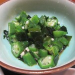 おいしい台所12カ月 - おくらわかめ