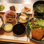 じゅえり - 日替わり定食（ミンチカツ）