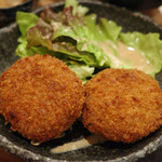 じゅえり - 日替わり定食（ミンチカツ）