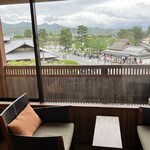 花筏 - 桂川が見えます