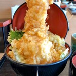 どんと屋 - 上天丼アップ