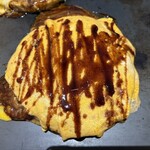 ぼてこ - ミックスぼてこ玉子(豚もも·いか·海老·薄焼き卵)