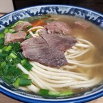 蘭州拉麺店 火焔山 - 兰州拉面(蘭州拉麺)。
