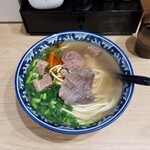蘭州拉麺店 火焔山 - 兰州拉面(蘭州拉麺)。