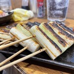 もつ焼 かど - ねぎ