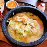 てきさす - ちゃんぽんスパ定食