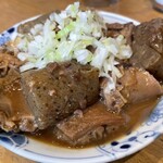 もつ焼 かど 中の島本店 - 煮込み