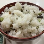 温泉宿 山荘わたり - 山菜ご飯
