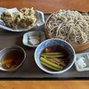 ひさお庵 - 舞茸天付鴨汁そば
