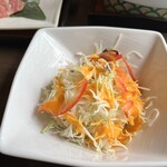 日本料理 蛇の目 - セットのサラダ