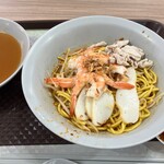 Soon Huat - 料理写真:★7蝦麺乾　4ドル