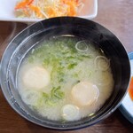 日本料理 蛇の目 - お味噌汁