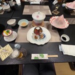 割烹川芳  - 前菜　奥が蒸し料理