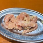 焼肉 隼 - ●せせり¥0／食べログクーポンでホルモン一品プレゼント♡