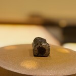 鮨 十兵衛 - 干瓢巻き。 意外と固く炊かれた干瓢。 最後はやはり干瓢。