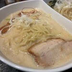 麺匠あじゃり - 弐種半らーめん　鶏白湯