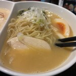 麺匠あじゃり - 弐種半らーめん　鶏しば