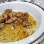 オアシス - 鶏モモ肉のグリル　オレンジマスタードソース