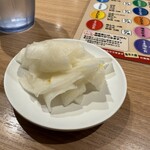 天麩羅処ひらお - 柚子大根の甘酢