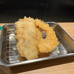 天麩羅処ひらお - お好み（豚、カボチャ）