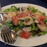 アルボルゴ - エビのレモンソースサラダ