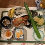 活カニの花咲 - 