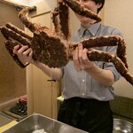 活カニの花咲 - 