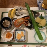 活カニの花咲 - 