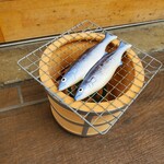 食堂Ao. - 入口付近にあるオブジェ