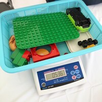 荒井屋 本店 - 530gに挑戦(我が子がニアピン賞をゲット)