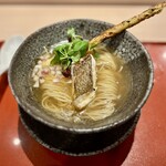 麦と麺助 - 天然明石鯛の潮そば 2650円　※土夜限定