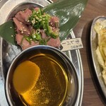 美味しい赤身と最高級ホルモン スーパーホルモン - 