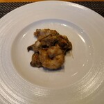 ウチダ テイ - エビとイカ、濃厚カニのソースが美味い