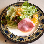 ピッツェリア グランデ バッボ - 前菜とサラダの盛り合わせ