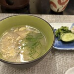 万清楼 - そば米雑炊