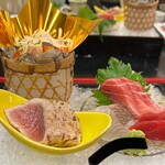 301268540 - 造里:勝浦産生鮪・炙り鮪など