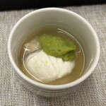 万清楼 - 道明寺蒸し