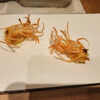 天ぷら 福たろう - 海老の頭