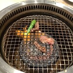 和牛焼肉 一期一縁 - オススメ希少部位ハラミスジ