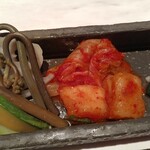 銀座焼肉 Salon de AgingBeef - キムチ（白菜、大根）