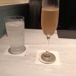 銀座焼肉 Salon de AgingBeef - シャンパン